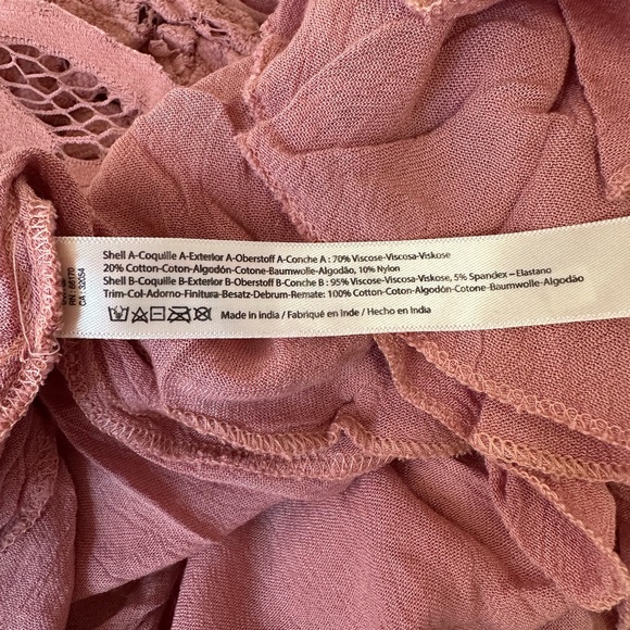 Free People Adella Slip dress in rose - Picture 12 of 12